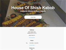 Tablet Screenshot of houseofshishkabobchatsworth.com